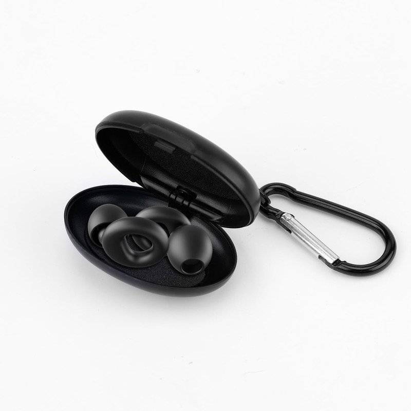 XIHIRCD Ear Plug Carrying Cases, Potable Storage Earplug Box with