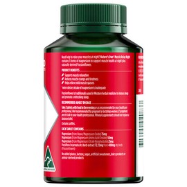 Nature's Own Nature’s Own Active Magnesium Recovery Muscle Night Tablets 120