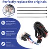 ZEALfix Upgraded Headlight Wiring Connector Fits T4 Transporter Pigtail Harness