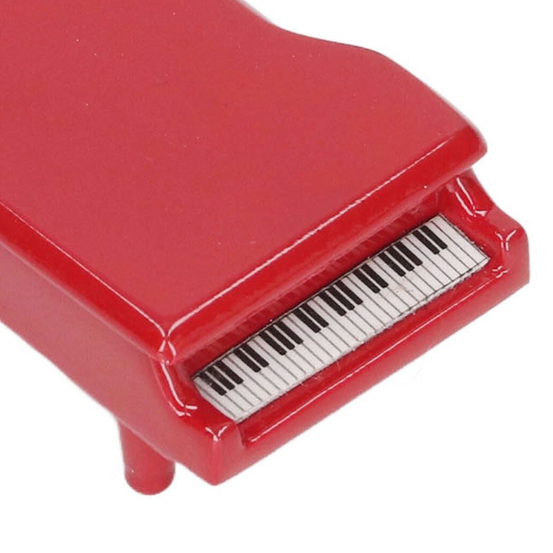 Mini Piano Pendant Keychain Micro Decoration Simulation Piano Key Chain