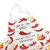 BNQL Chili Pepper Apron Spicy Gifts Apron Chili Pepper Gifts