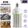 KUKUPPO 2Pack 80W LED Corn Light COB Bulb E39 Mogul