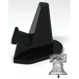 AIR-TITE 1 Display Stand Easel for Geodes Fossils Minerals Agates Air-tite Acrylic Black