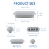 Lotbun Toilet Seat Damper Plastic, Toilet Lid Stopper, Toilet Seat