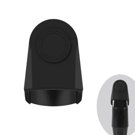 Silica Gel Mouthpiece Cap Durable Mouthpiece Protector for Clarinet/Alto Saxophone Sax Mouthpiece Protective Cap Middle Size(Black)