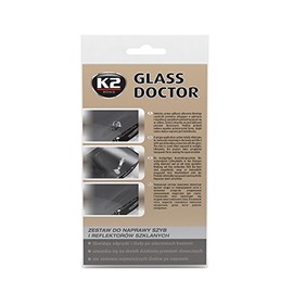 K2 Glass Stone Repair - Disc Doctor Windscreen Repair Kit, also suitable for Glasses Bead, Resin Based