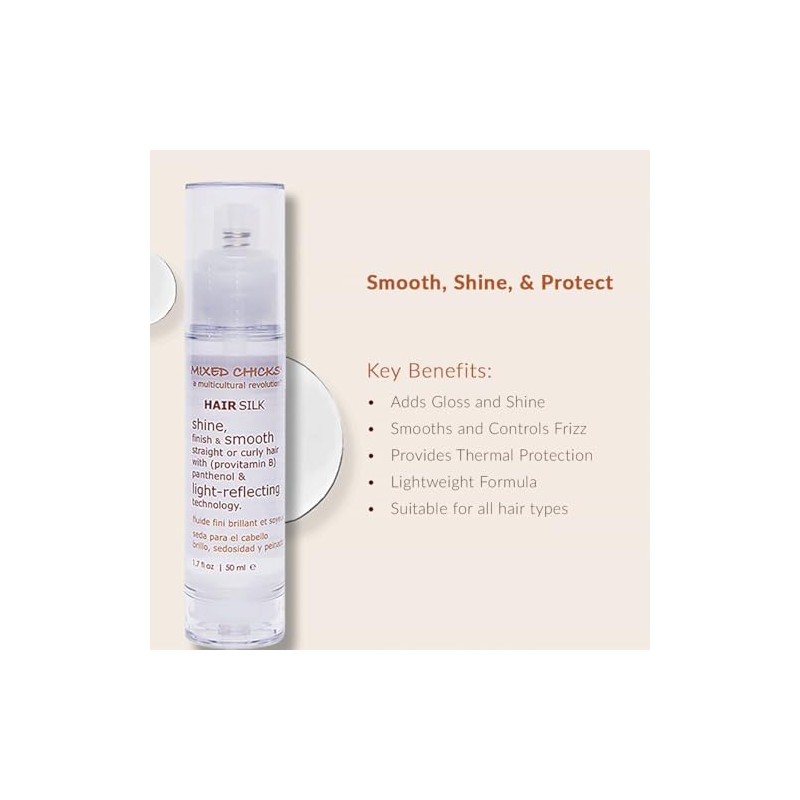 Mixed Chicks Gloss And Shining Hair Silk, Shine, Smooth And