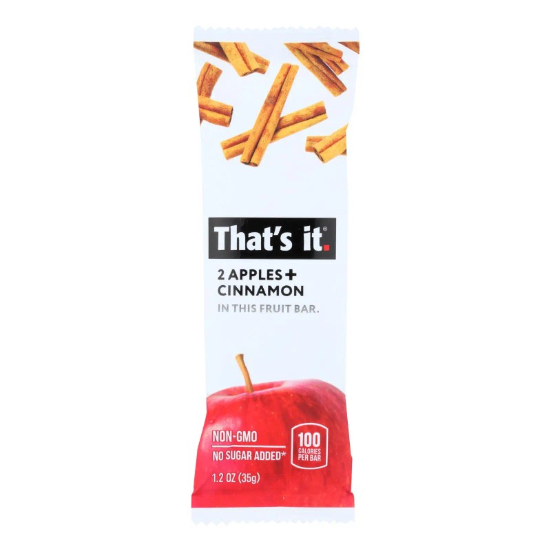 UD_That's It Zesty Apple Cinnamon Fruit Bar 1.2 Oz. Case
