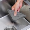 Square Silicone Sink Strainer with Suction Cups – Anti-Clogging Drain