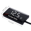 Thlevel Car Digital Voltmeter Waterproof DC 12V LED Display for