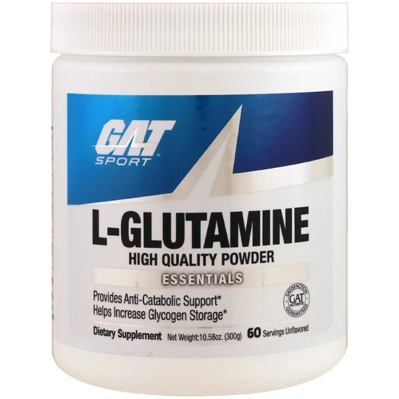 Suplemento Polvo Gat Sport Aminoácidos Glutamina 300g