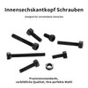 560 Piece M3 Screws Set, Pan Head Allen Screws Nuts