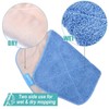 KEEPOW Microfiber Mop Cloth Refills Compatible with MR.SIGA Professional Microfiber