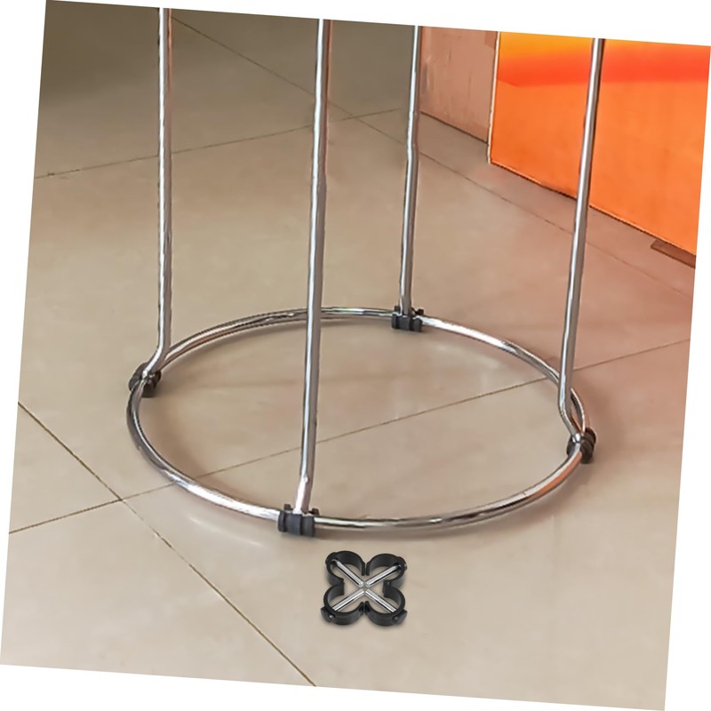 GRIRIW 4 Pcs Latch Clamp for Walking Sticks Adjustable Replacement