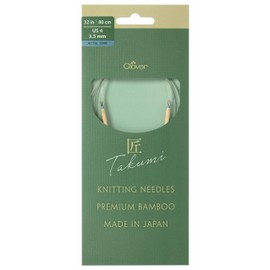 Takumi Pro Circular Knitting Needles 32"-US 4/3.5 mmm