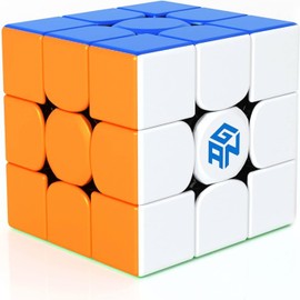 Bukefuno GAN 356 RS 3x3 Rubik's Cube, GAN 356 RS 3x3x3 Speed Cube, GAN356 RS 3x3 Educational Stickerless Speedcube Puzzle