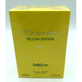 Estelle Ewen L'Oriental Yellow Edition For Men EDT Spray 3.4 FL.OZ. By Estelle Ewen seled box