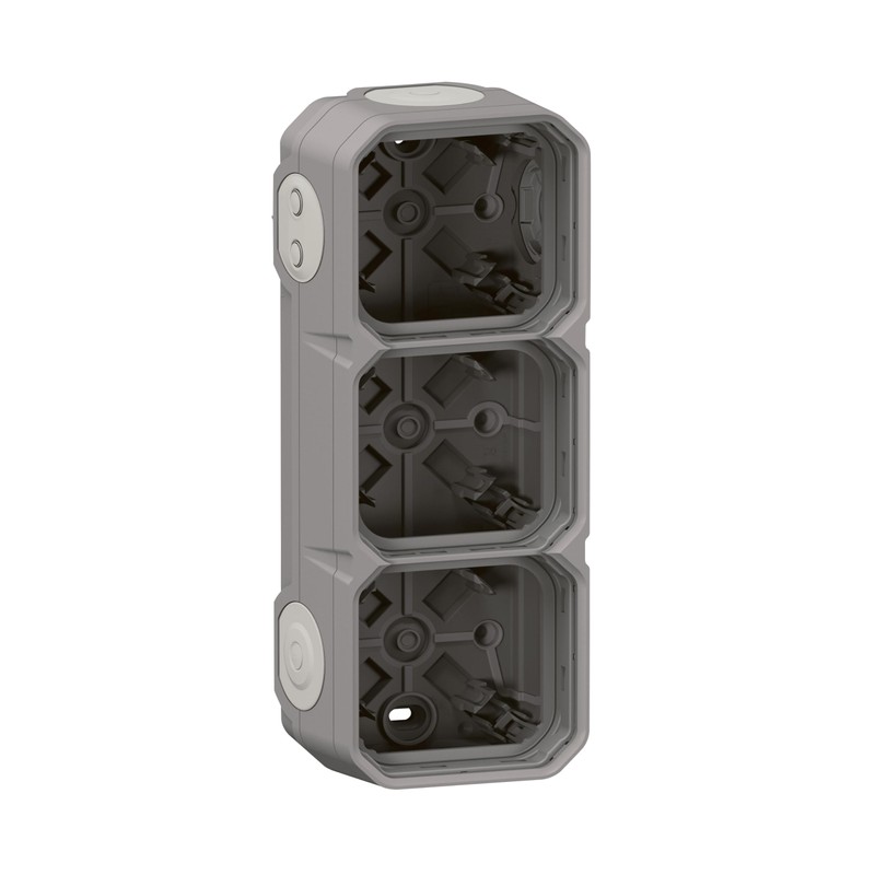 LEGRAND, Plexo 069680L Wet Room Surface-Mounted Box 3-Way Surface-Mounted Housing