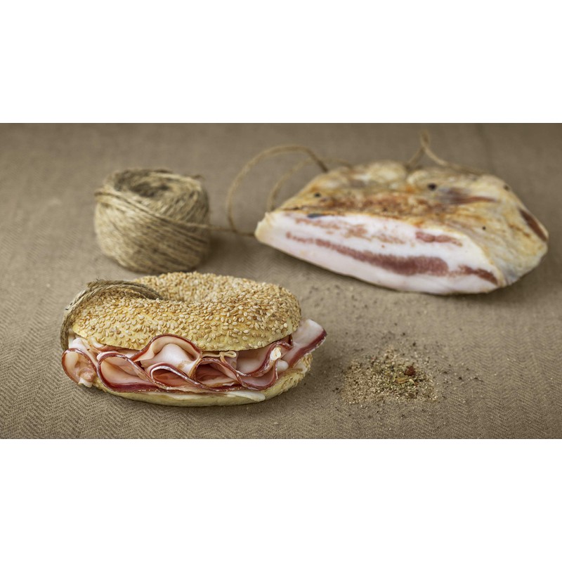 Guanciale Stagionato Salumi Pasini® | Metà 650g | Carne 100%