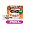 Dunkin' Decaf Medium Roast Coffee, 10 K Cups for Keurig