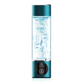 Hydrogen Water Bottle. Generates Real 3000ppb Pure Hydrogen Rich Concentration, Food Grade Body Tumbler; SPE/pem Technology. Dupont Membrane, Purification Vent, OLED Display.