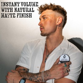 Tribal Chimp Tribal Chimp Matte Hair Styling Paste - Matte Finish Hair Paste for Men - Matte Hair Paste for All Hair Types, Long Lasting, Flexible, Medium to Strong Hold, 80 g