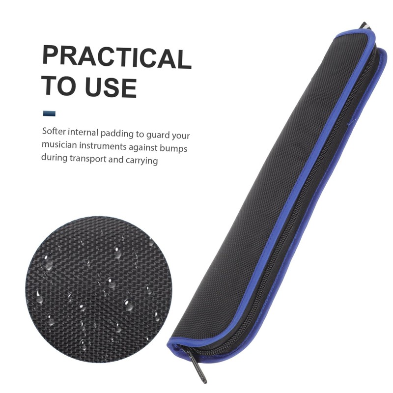 Gatuida Flute Carry Bag Portable Recorder Instrument Case with Soft