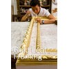 Barnabas Blattgold: Professional Quality Imitation Gold Leaf Sheets, 25 Sheets,