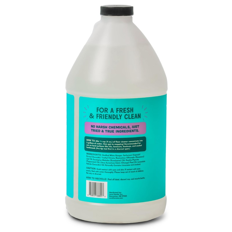 Aunt Fannie's Ultra Concentrated Floor Cleaner Vinegar Wash, Multi-Surface Solution