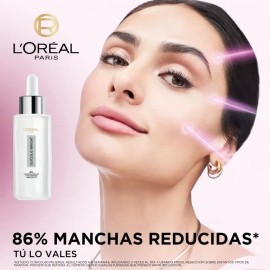 L'Oréal Paris Glycolic Bright Sérum de Rostro Anti Manchas, con Ácido Glicólico, Niacinamida y Melasyl, Reduce y Previene Todo Tipo de Manchas, 30 ml.