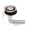 90 Degrees Boat Fuel Tank Vent for 5/8" Hose, Stainless