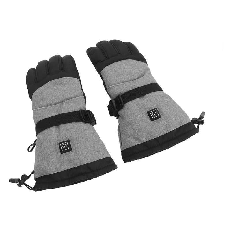 1 Pair Heated Gloves Smart Battery Powered Winter Warm Gloves