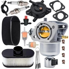 FR691V Carburetor Tune Up Kit Fit for Kawasaki FR691V FR651V FS691V FS651V Engine，Replace for Kawasaki 15004-0828 15004-0829 15004-7063 15004-0985 15004-7062 Carb