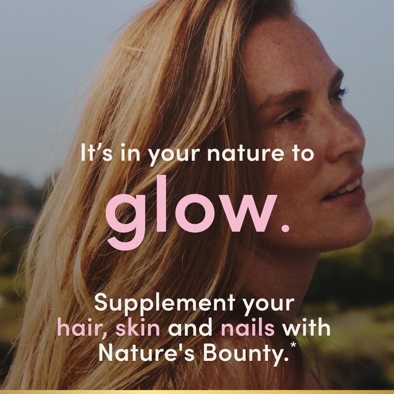 Nature's Bounty Optimal Solutions Hair, Skin & Nails Formula, with