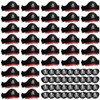 Legigo 72 Pcs Pirate Hat with Eye Mask - Classic