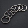 12pcs Metal Flat Key Rings, 1 inch Thick Round Split