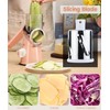 Ourokhome Rotary Cheese Grater Hand Crank, Kitchen Shredder Speed Mandolin