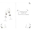 On Your Golden 50th Wedding Anniversary Card Embellished Champagne Greeting