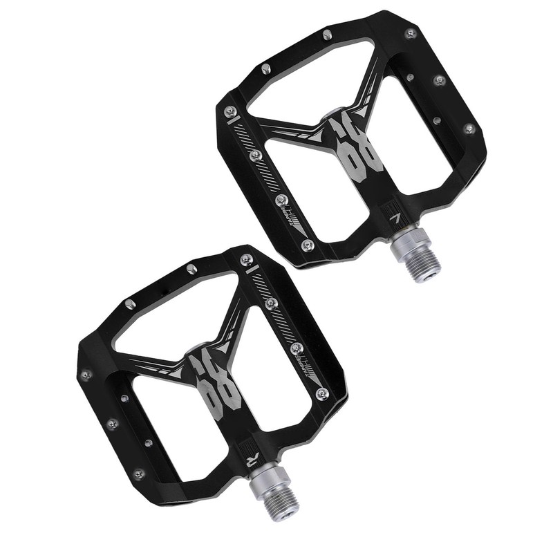 Enlee 2pcs Mountain Bike Pedals NonSlip DU Bearing Lightweight Bicycle