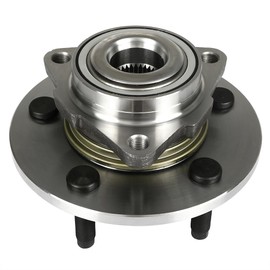 SCITOO Wheel Hub Wheel Bearing Assembly Front fit 515072 Replacement fit for Ram 1500 2002 2003 2004 2005 2006 2007 2008 5 Lugs 5 Lugs Wheel Hub Bearing Assemblies without ABS 1pc