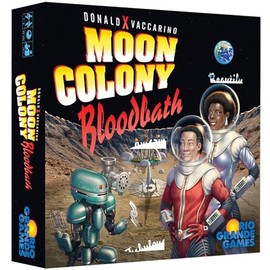 Rio Grande Games: Moon Colony Bloodbath - Strategy Card Game, Space Survival, Engine Building-Engine Losing Tableau Game, Ages 14+, 1-5 Players
