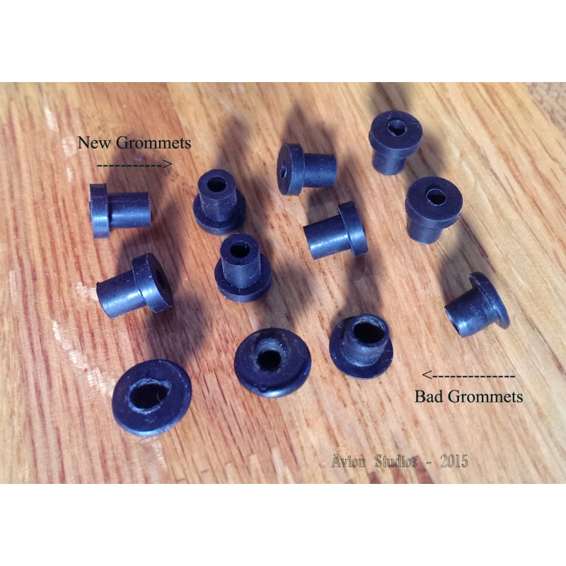 Avion Studios Rubber Tone Bar Grommets - Fender Rhodes -