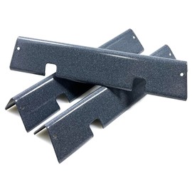 Direct Store Parts DP156 15.3" Set of 3 Snow-Porcelain Steel Flavorizer Bars for Weber Spirit I and II 200 Series Replacement Parts,Spirit E210 S210 E220 S220 Gas Grills with Front Control Knobs