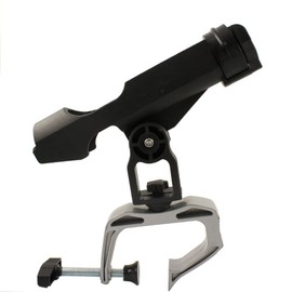 Fishing Rod Holder for Boat Kayak with Large Clamp Opening 360 Degree Adjustable Fishing Rod Racks Folding Rod Pole Holder(RH20-1PCS)