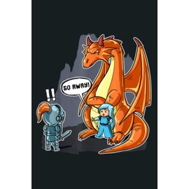 Funny No Prince Needed Dragon Bodyguard Go Away: notebook, notebook journal beautiful , simple, impressive,size 6x9 inches, 114 paperback pages