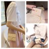 [One Drop Women's Shoulder Bag Pochette Crossbody 2-Way Large Small