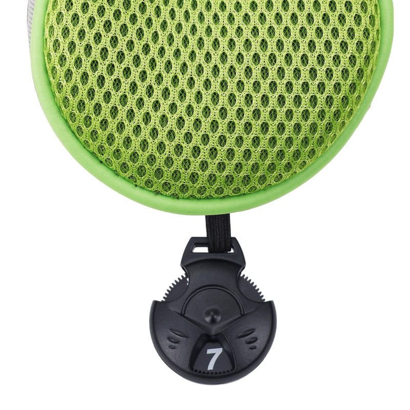 Andux 3Pack Long Neck Golf Hybrid Club Head Covers Dial