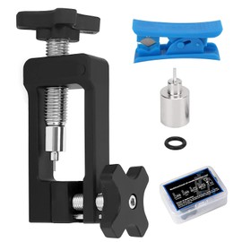 Kinberry Needle Driver Insert Tool - Bicycle Hydraulic Hose Tool Barb Installation Tool with Hydraulic Hose Cutter for Mounting Needle Bars Mountain Bike Road Bicycle