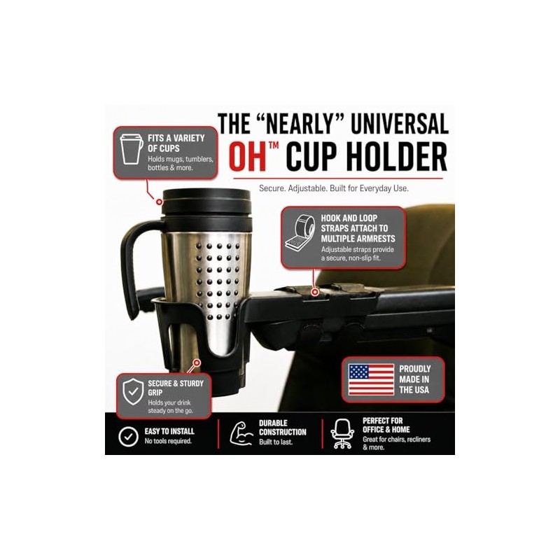 The "Nearly" Universal OH - Cup or Drink Holder