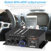 Mini Bluetooth 5.0 Digital Amplifier - Stereo Home and Car